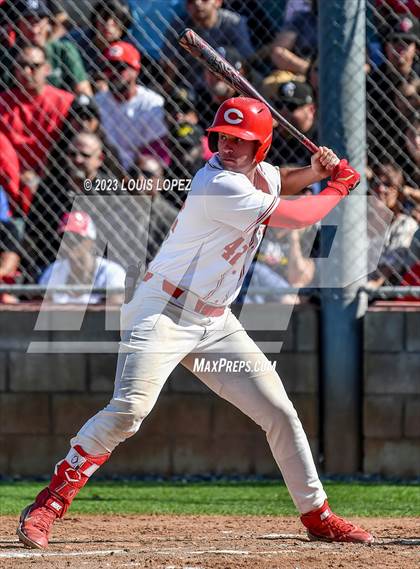 Thumbnail 1 in Notre Dame (SO) @ Corona (CIF SS DIV 1 Quarter Final Playoff) photogallery.