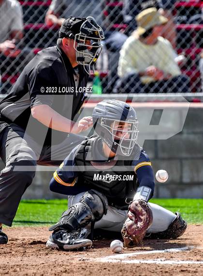 Thumbnail 2 in Notre Dame (SO) @ Corona (CIF SS DIV 1 Quarter Final Playoff) photogallery.