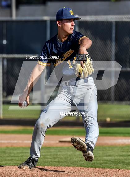 Thumbnail 2 in Notre Dame (SO) @ Corona (CIF SS DIV 1 Quarter Final Playoff) photogallery.