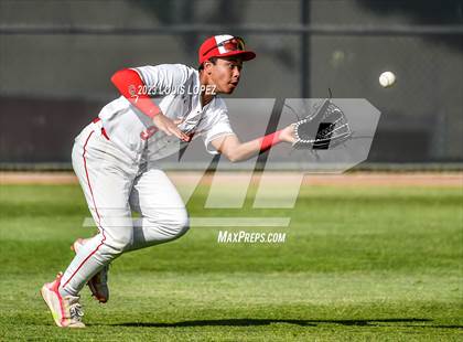 Thumbnail 1 in Notre Dame (SO) @ Corona (CIF SS DIV 1 Quarter Final Playoff) photogallery.