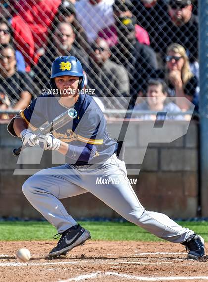 Thumbnail 3 in Notre Dame (SO) @ Corona (CIF SS DIV 1 Quarter Final Playoff) photogallery.