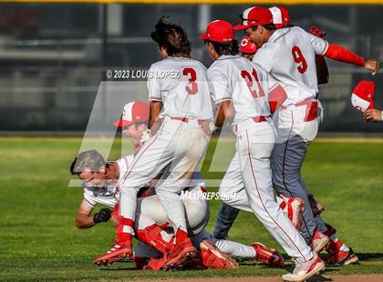 Thumbnail 2 in Notre Dame (SO) @ Corona (CIF SS DIV 1 Quarter Final Playoff) photogallery.
