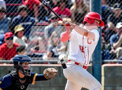 Thumbnail 3 in Notre Dame (SO) @ Corona (CIF SS DIV 1 Quarter Final Playoff) photogallery.