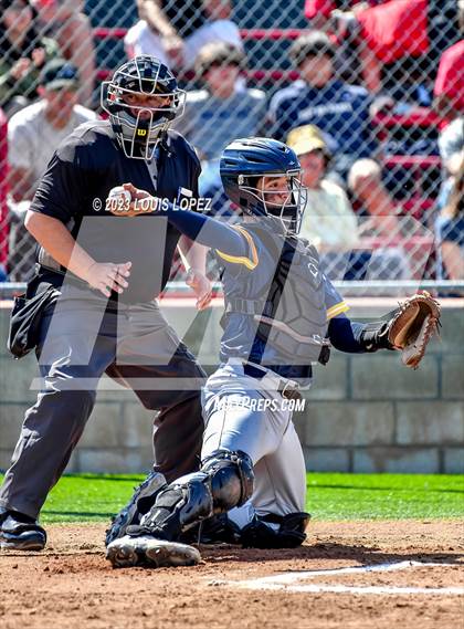 Thumbnail 2 in Notre Dame (SO) @ Corona (CIF SS DIV 1 Quarter Final Playoff) photogallery.