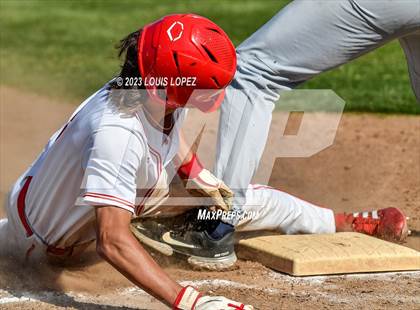 Thumbnail 1 in Notre Dame (SO) @ Corona (CIF SS DIV 1 Quarter Final Playoff) photogallery.