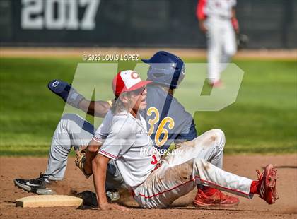 Thumbnail 2 in Notre Dame (SO) @ Corona (CIF SS DIV 1 Quarter Final Playoff) photogallery.