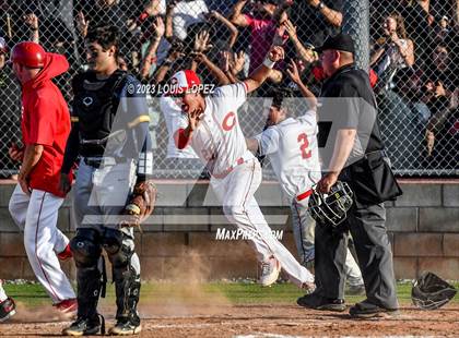 Thumbnail 1 in Notre Dame (SO) @ Corona (CIF SS DIV 1 Quarter Final Playoff) photogallery.