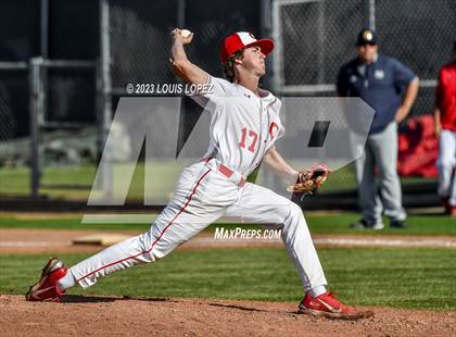 Thumbnail 1 in Notre Dame (SO) @ Corona (CIF SS DIV 1 Quarter Final Playoff) photogallery.