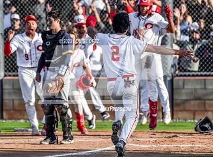 Thumbnail 1 in Notre Dame (SO) @ Corona (CIF SS DIV 1 Quarter Final Playoff) photogallery.