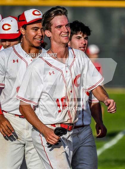 Thumbnail 2 in Notre Dame (SO) @ Corona (CIF SS DIV 1 Quarter Final Playoff) photogallery.