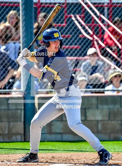 Thumbnail 3 in Notre Dame (SO) @ Corona (CIF SS DIV 1 Quarter Final Playoff) photogallery.