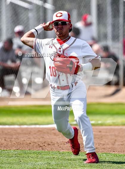 Thumbnail 1 in Notre Dame (SO) @ Corona (CIF SS DIV 1 Quarter Final Playoff) photogallery.