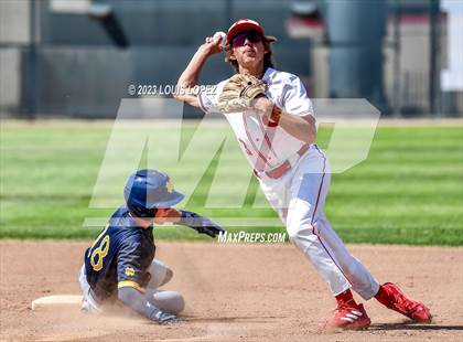 Thumbnail 1 in Notre Dame (SO) @ Corona (CIF SS DIV 1 Quarter Final Playoff) photogallery.