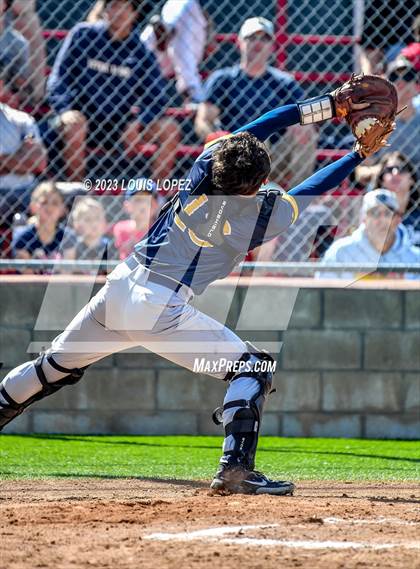 Thumbnail 3 in Notre Dame (SO) @ Corona (CIF SS DIV 1 Quarter Final Playoff) photogallery.