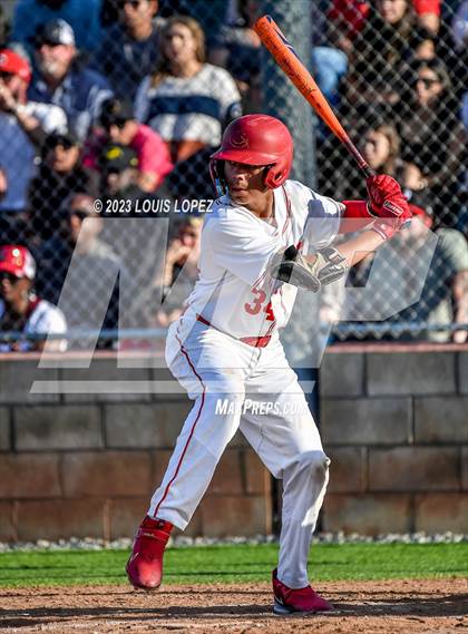 Thumbnail 2 in Notre Dame (SO) @ Corona (CIF SS DIV 1 Quarter Final Playoff) photogallery.
