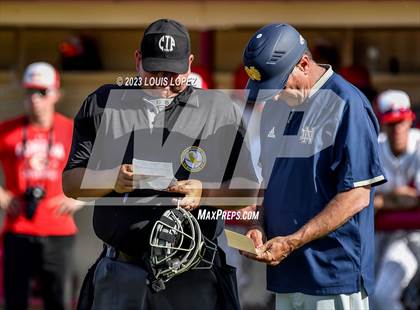 Thumbnail 1 in Notre Dame (SO) @ Corona (CIF SS DIV 1 Quarter Final Playoff) photogallery.
