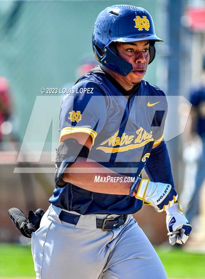 Thumbnail 3 in Notre Dame (SO) @ Corona (CIF SS DIV 1 Quarter Final Playoff) photogallery.