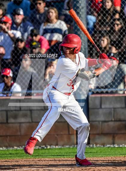Thumbnail 3 in Notre Dame (SO) @ Corona (CIF SS DIV 1 Quarter Final Playoff) photogallery.