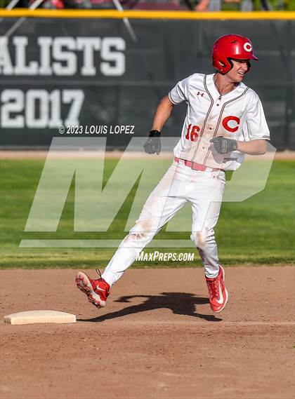 Thumbnail 1 in Notre Dame (SO) @ Corona (CIF SS DIV 1 Quarter Final Playoff) photogallery.