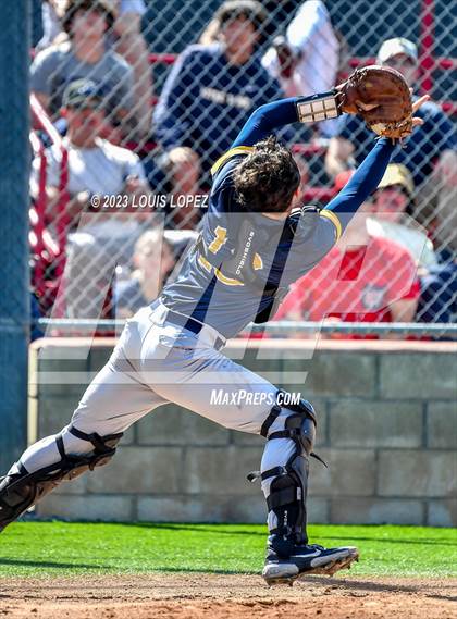 Thumbnail 2 in Notre Dame (SO) @ Corona (CIF SS DIV 1 Quarter Final Playoff) photogallery.