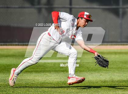 Thumbnail 2 in Notre Dame (SO) @ Corona (CIF SS DIV 1 Quarter Final Playoff) photogallery.