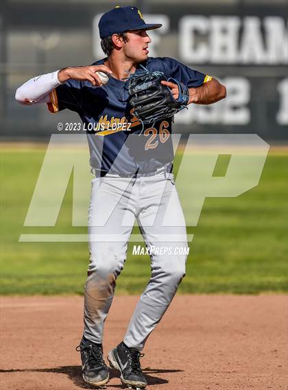 Thumbnail 2 in Notre Dame (SO) @ Corona (CIF SS DIV 1 Quarter Final Playoff) photogallery.