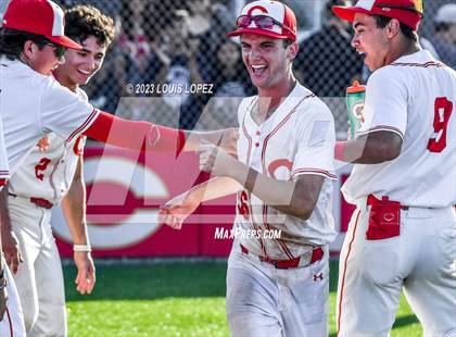 Thumbnail 1 in Notre Dame (SO) @ Corona (CIF SS DIV 1 Quarter Final Playoff) photogallery.