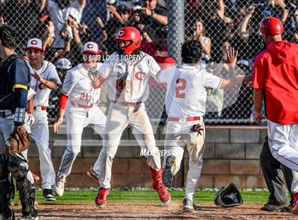 Thumbnail 3 in Notre Dame (SO) @ Corona (CIF SS DIV 1 Quarter Final Playoff) photogallery.