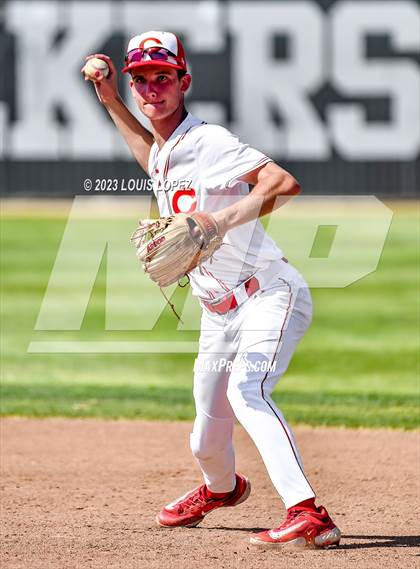 Thumbnail 2 in Notre Dame (SO) @ Corona (CIF SS DIV 1 Quarter Final Playoff) photogallery.