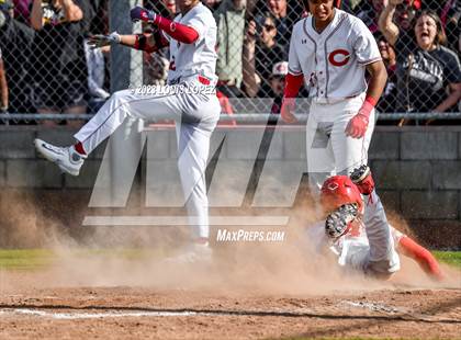 Thumbnail 1 in Notre Dame (SO) @ Corona (CIF SS DIV 1 Quarter Final Playoff) photogallery.