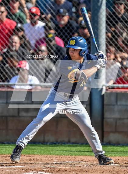Thumbnail 2 in Notre Dame (SO) @ Corona (CIF SS DIV 1 Quarter Final Playoff) photogallery.