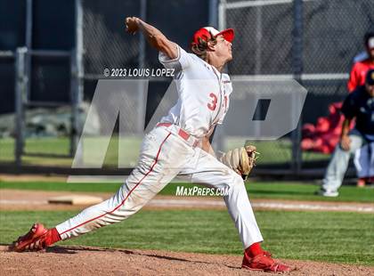 Thumbnail 1 in Notre Dame (SO) @ Corona (CIF SS DIV 1 Quarter Final Playoff) photogallery.