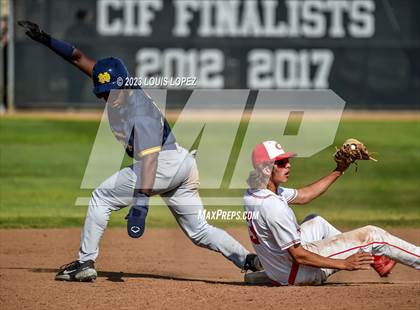 Thumbnail 3 in Notre Dame (SO) @ Corona (CIF SS DIV 1 Quarter Final Playoff) photogallery.