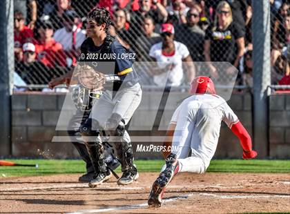Thumbnail 1 in Notre Dame (SO) @ Corona (CIF SS DIV 1 Quarter Final Playoff) photogallery.