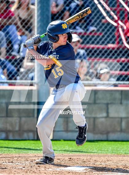 Thumbnail 1 in Notre Dame (SO) @ Corona (CIF SS DIV 1 Quarter Final Playoff) photogallery.