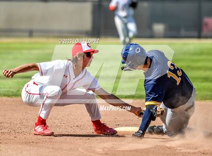 Thumbnail 1 in Notre Dame (SO) @ Corona (CIF SS DIV 1 Quarter Final Playoff) photogallery.