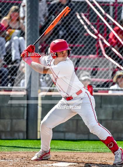Thumbnail 1 in Notre Dame (SO) @ Corona (CIF SS DIV 1 Quarter Final Playoff) photogallery.