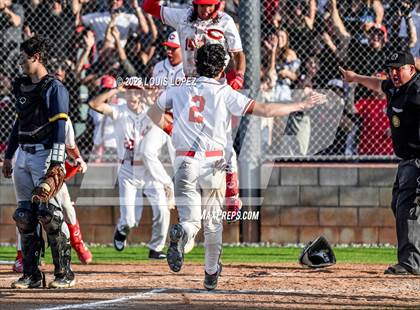 Thumbnail 1 in Notre Dame (SO) @ Corona (CIF SS DIV 1 Quarter Final Playoff) photogallery.