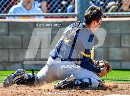 Thumbnail 1 in Notre Dame (SO) @ Corona (CIF SS DIV 1 Quarter Final Playoff) photogallery.