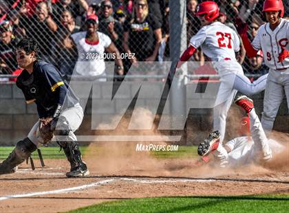 Thumbnail 2 in Notre Dame (SO) @ Corona (CIF SS DIV 1 Quarter Final Playoff) photogallery.