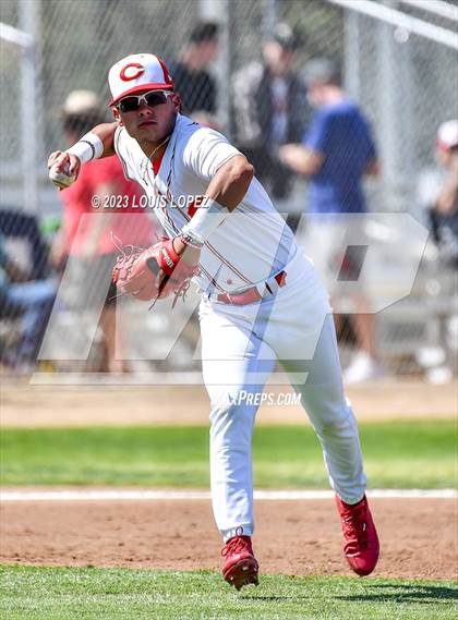 Thumbnail 1 in Notre Dame (SO) @ Corona (CIF SS DIV 1 Quarter Final Playoff) photogallery.