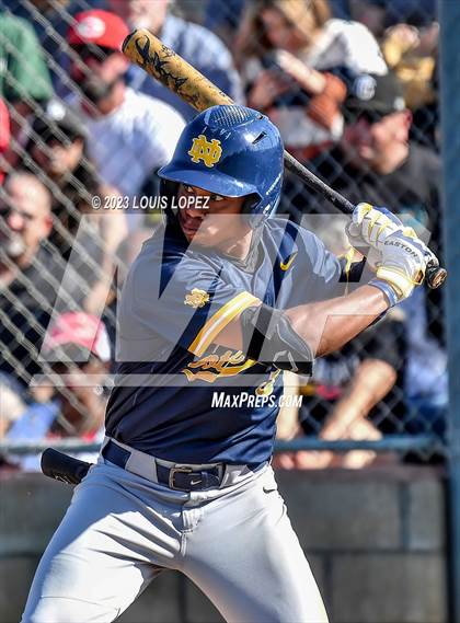 Thumbnail 1 in Notre Dame (SO) @ Corona (CIF SS DIV 1 Quarter Final Playoff) photogallery.
