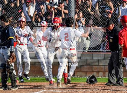 Thumbnail 1 in Notre Dame (SO) @ Corona (CIF SS DIV 1 Quarter Final Playoff) photogallery.