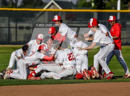 Thumbnail 2 in Notre Dame (SO) @ Corona (CIF SS DIV 1 Quarter Final Playoff) photogallery.