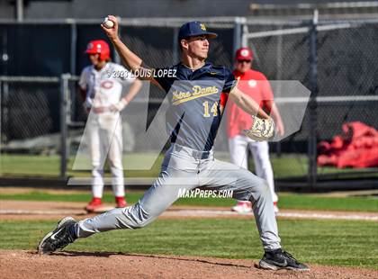 Thumbnail 1 in Notre Dame (SO) @ Corona (CIF SS DIV 1 Quarter Final Playoff) photogallery.