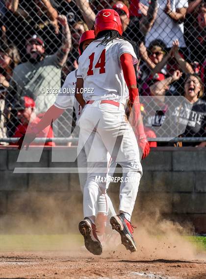 Thumbnail 2 in Notre Dame (SO) @ Corona (CIF SS DIV 1 Quarter Final Playoff) photogallery.