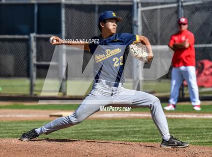 Thumbnail 1 in Notre Dame (SO) @ Corona (CIF SS DIV 1 Quarter Final Playoff) photogallery.