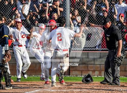 Thumbnail 3 in Notre Dame (SO) @ Corona (CIF SS DIV 1 Quarter Final Playoff) photogallery.