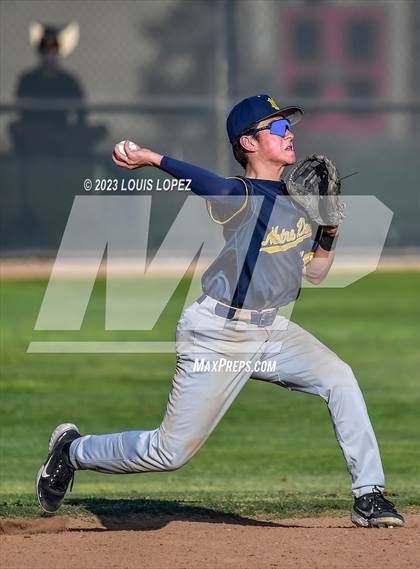 Thumbnail 2 in Notre Dame (SO) @ Corona (CIF SS DIV 1 Quarter Final Playoff) photogallery.