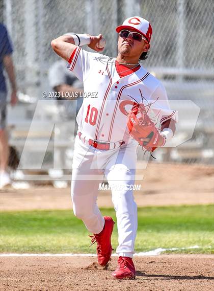 Thumbnail 3 in Notre Dame (SO) @ Corona (CIF SS DIV 1 Quarter Final Playoff) photogallery.